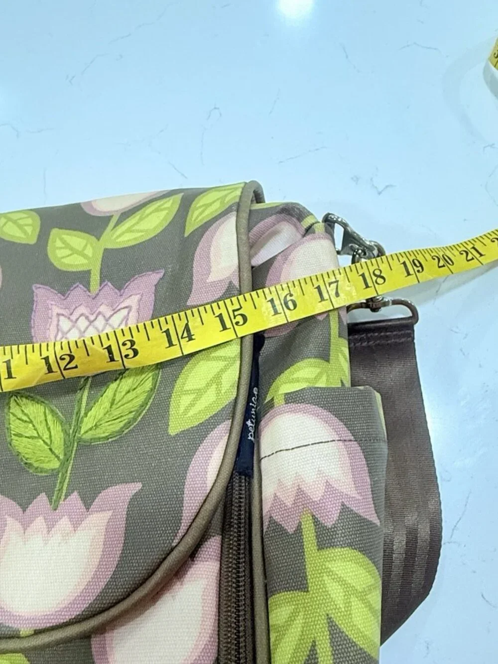 Petunia Pickle Bottom Tulip Heavenly Holland Abundance Boxy Diaper Bag Backpack